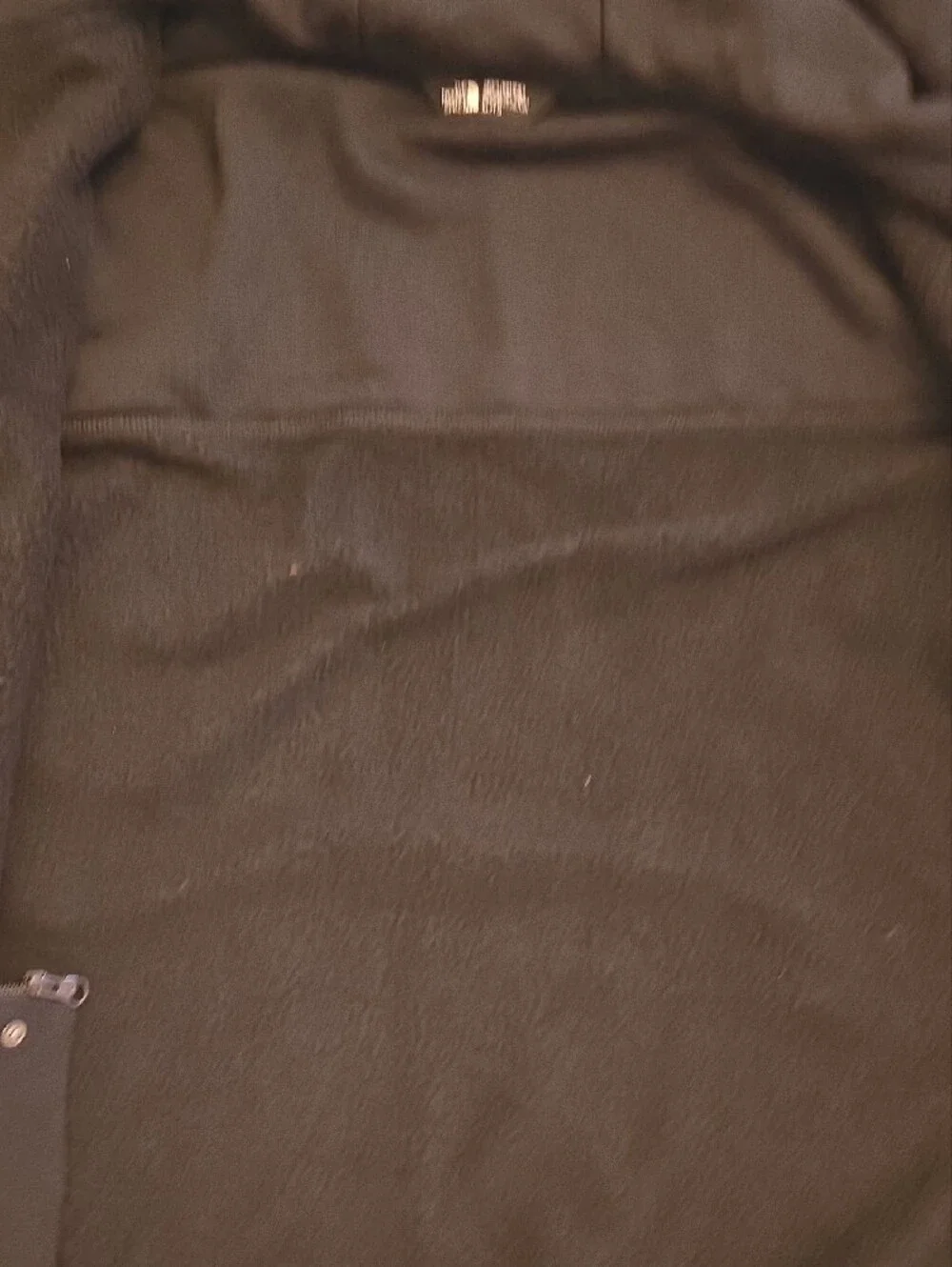 The North Face Men’s Black Hooded Snap-Front Performance Jacket, Used
